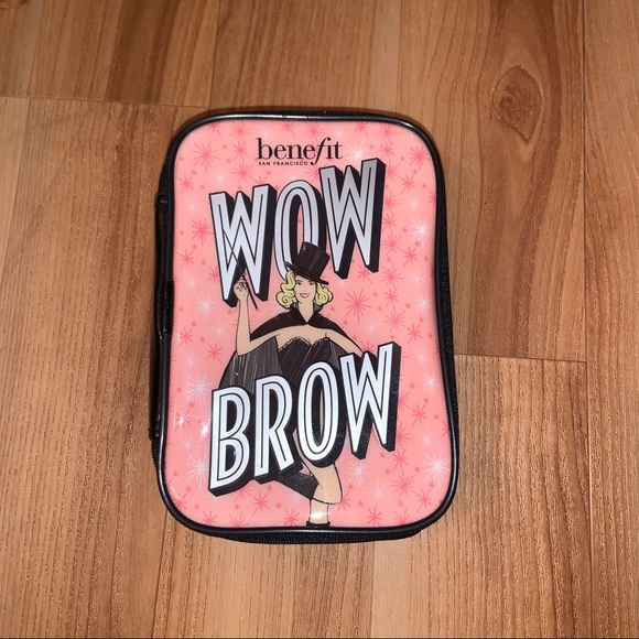 Benefit Wow Brow Zip Up Makeup Case - Picture 2 of 4
